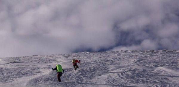 از کوهنوردی در روزهای پایانی هفته بپرهیزید، بارش برف و وزش باد در ارتفاعات